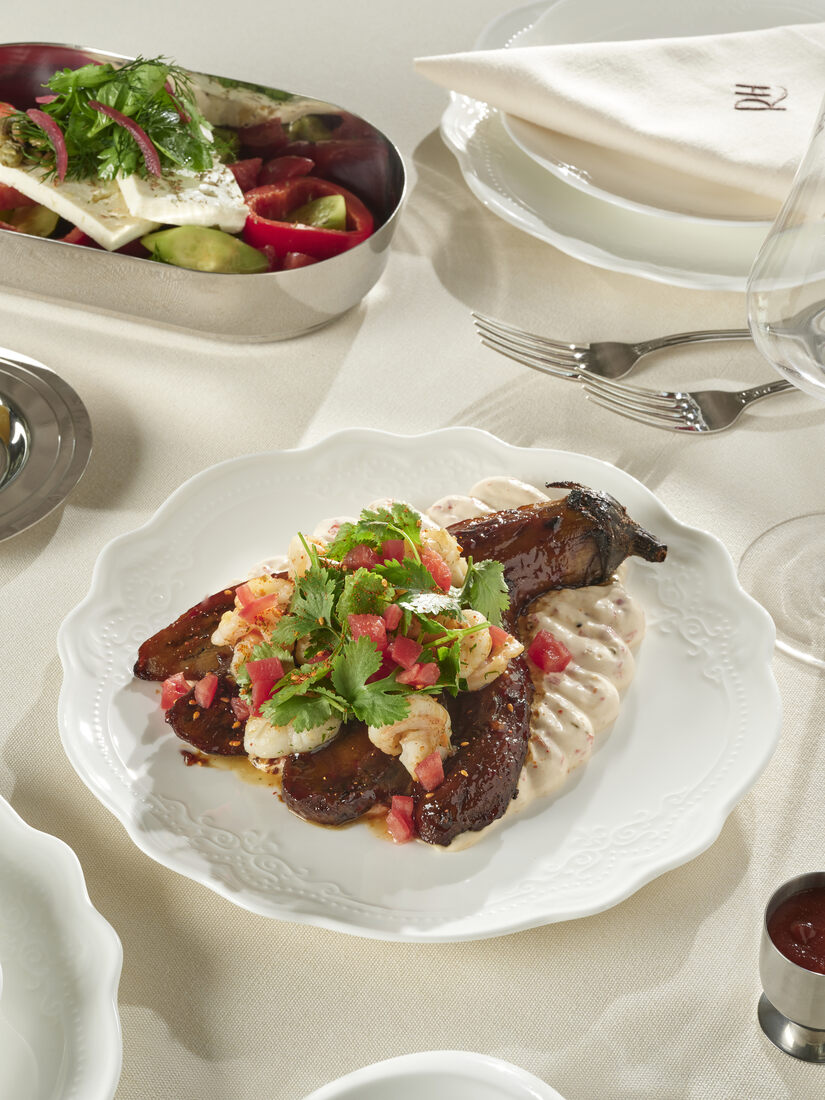Braised short rib with tomato and herb salsa — rich, complex